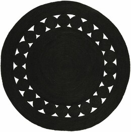 Safavieh Natural Fiber NF364D Black