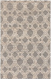 Safavieh Natural Fiber NF383A Blush and Black