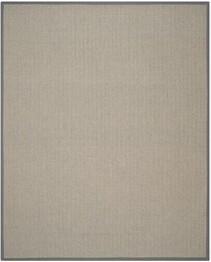 Safavieh Natural Fiber NF444A Grey Brown and Grey