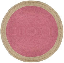 Safavieh Natural Fiber NF801P Pink and Natural