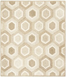 Safavieh Natural Fiber NF881F Grey and Ivory