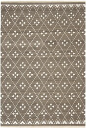 Safavieh Natural Kilim NKM316A Brown and Ivory