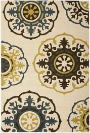 Safavieh Newbury NWB8699-1265 Ivory and Blue