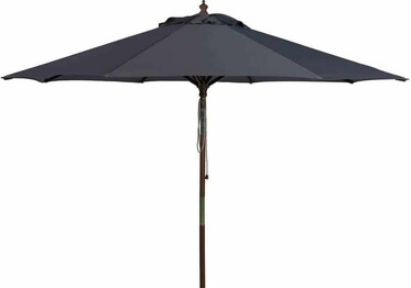 BETHANY 9FT WOODEN UMBRELLA