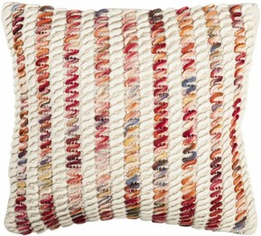 CANDY CANE LOOPED PILLOW