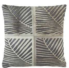 PALM COWHIDE 18"x18" PILLOW