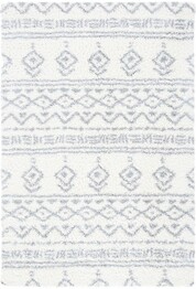 Safavieh Parma Shag PMA544A Ivory and Grey