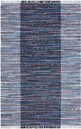 Safavieh Rag Rug RAR122F Grey and Black