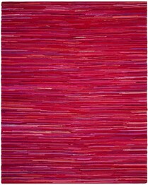 Safavieh Rag Rug RAR130R Red and Multi