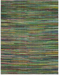 Safavieh Rag Rug RAR240E Green and Multi