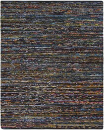 Safavieh Rag Rug RAR250G Black and Red