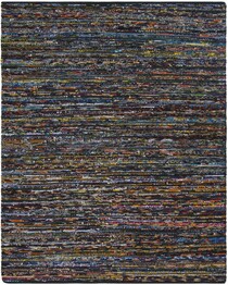 Safavieh Rag Rug RAR250G Black and Red