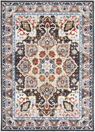 Safavieh Riviera RIV155B Beige and Charcoal