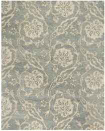Safavieh Roslyn ROS901A Light Blue and Ivory