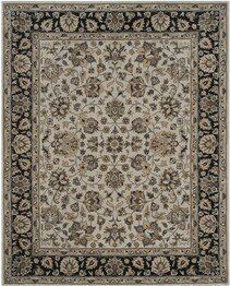 Safavieh Royalty ROY102A Silver and Charcoal