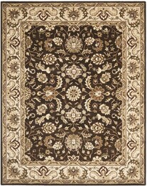 Safavieh Royalty ROY239A Chocolate and Beige