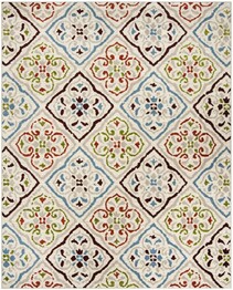 Safavieh Sagamore SAG425A Light Grey and Terracotta