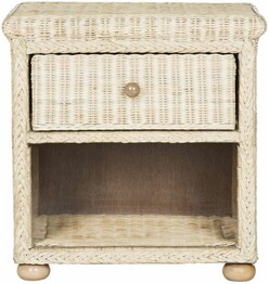 ADIRA WICKER END TABLE