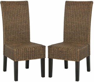 ARJUN WICKER DINING CHAIR