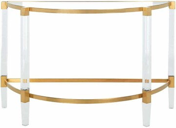 ANABELLE ACRYLIC CONSOLE TABLE