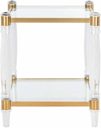 ISABELLE ACRYLIC ACCENT TABLE