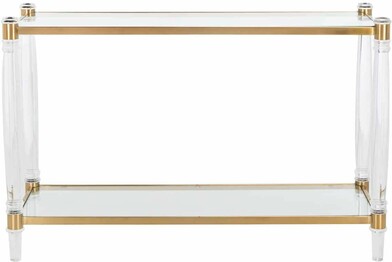 ISABELLE ACRYLIC CONSOLE TABLE