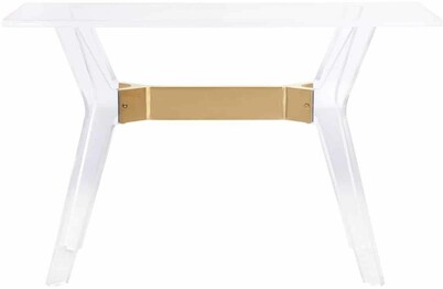 WERNER ACRYLIC CONSOLE TABLE