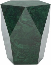 VENUS MALACHITE END TABLE