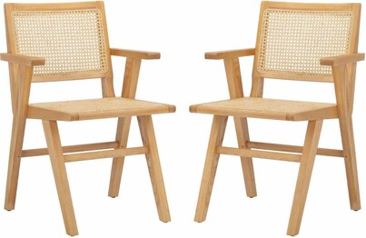 HATTIE FRENCH CANE ARM CHAIR