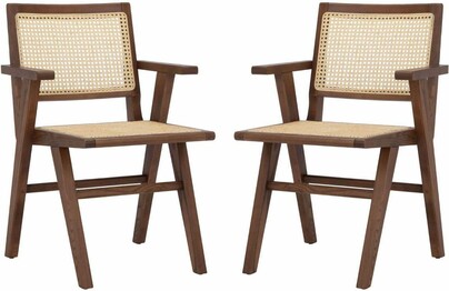 HATTIE FRENCH CANE ARM CHAIR