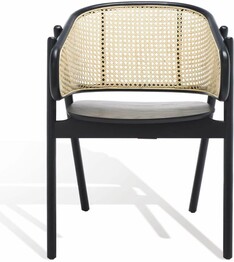 EMMY RATTAN BACK DINING CHAIR