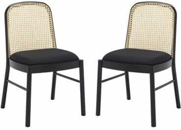 ANNMARIE RATTAN BACK CHAIR