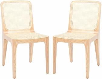 FRANK RATTAN DINING CHAIR