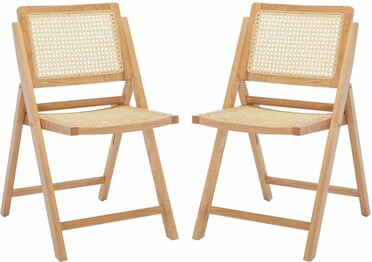 DESIREE CANE FOLDING DINING CH