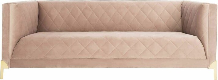 LUANNA DIAMOND TRELLIS SOFA