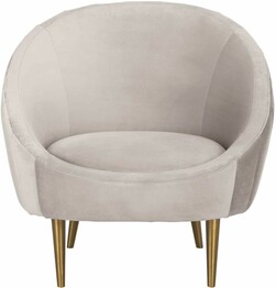RAZIA CHANNEL TUFTED TUB CHAIR