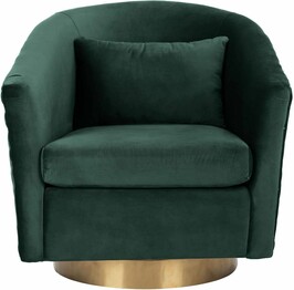 CLARA QUILTED SWIVEL TUB CHAIR