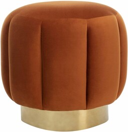 MAXINE CHANNEL TUFTED OTTTOMAN