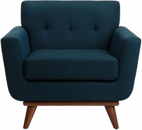 OPAL LINEN TUFTED ARM CHAIR