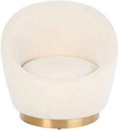 PIPPA FAUX LAMB WOOL CHAIR