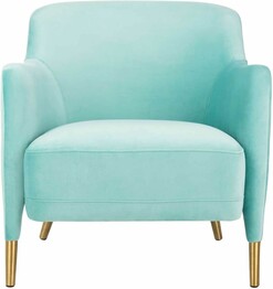 TOPAZ VELVET ARM CHAIR