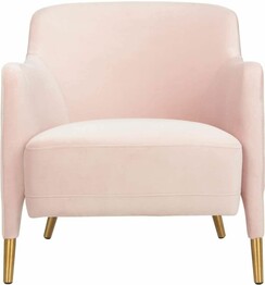 TOPAZ VELVET ARM CHAIR