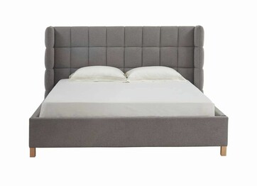 EMERSON GRID TUFTED BED