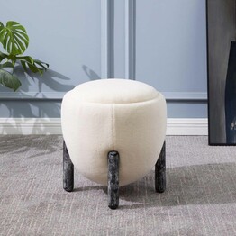 CLARABELLA UPHOLSTERED OTTOMAN