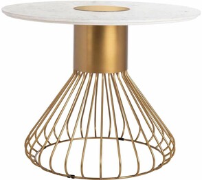 GWEN 40" PEDESTAL DINING TABLE