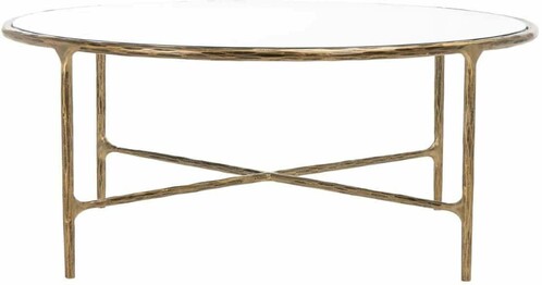 JESSA ROUND METAL COFFEE TABLE