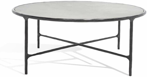 JESSA ROUND METAL COFFEE TABLE