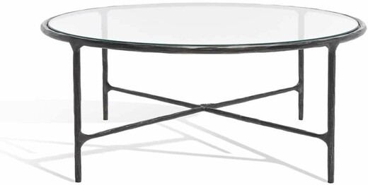 JESSA ROUND METAL COFFEE TABLE