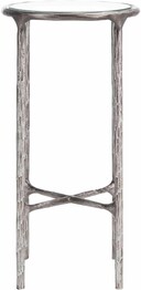 JESSA METAL TALL RD END TABLE