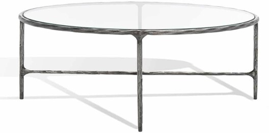 JESSA OVAL METAL COFFEE TABLE